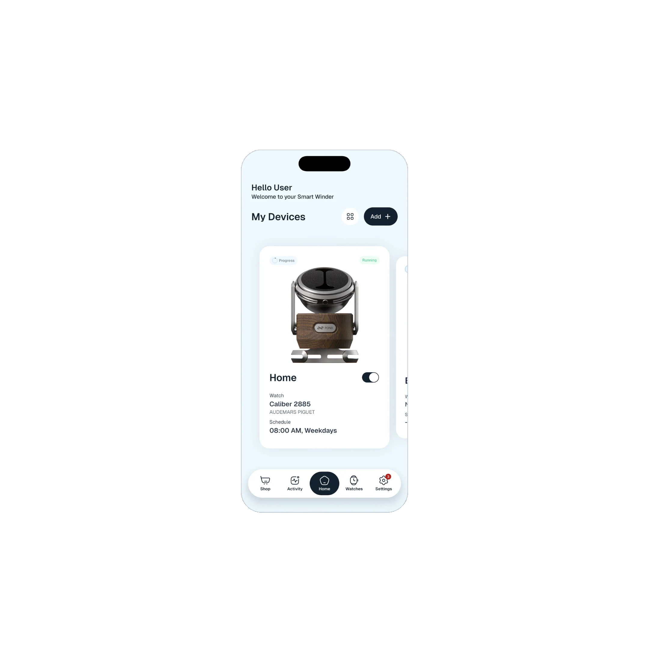 POND app companion experience preview